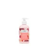A bottle of CND Lotion 8.3oz Single with a pump dispenser, labeled as mango & coconut scent, against a white background.