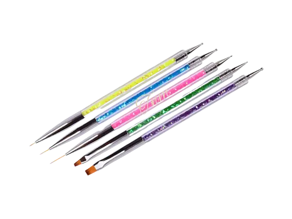 5pcs Dotting Tool With Art Brush