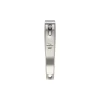 Stainless steel door handle with an integrated lock, labeled "Nghia Nail Clipper NC-01 (B-901) Box of 10" mounted on a white background.