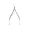 Nghia C-06 Cuticle Nipper (D-06) (Jaw 16) stainless steel nail cuticle nipper on a white background.