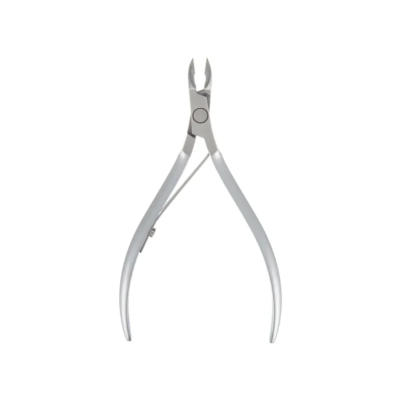 Nghia C-06 Cuticle Nipper (D-06) (Jaw 16) stainless steel nail cuticle nipper on a white background.