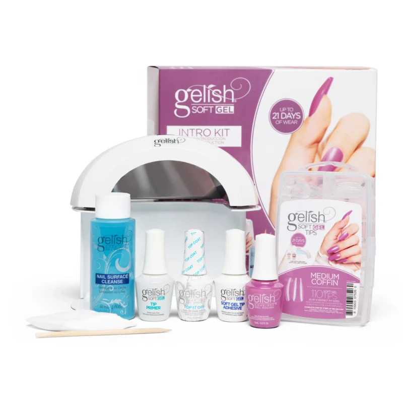 Gelish Soft Gel Intro Kit Medium Coffin