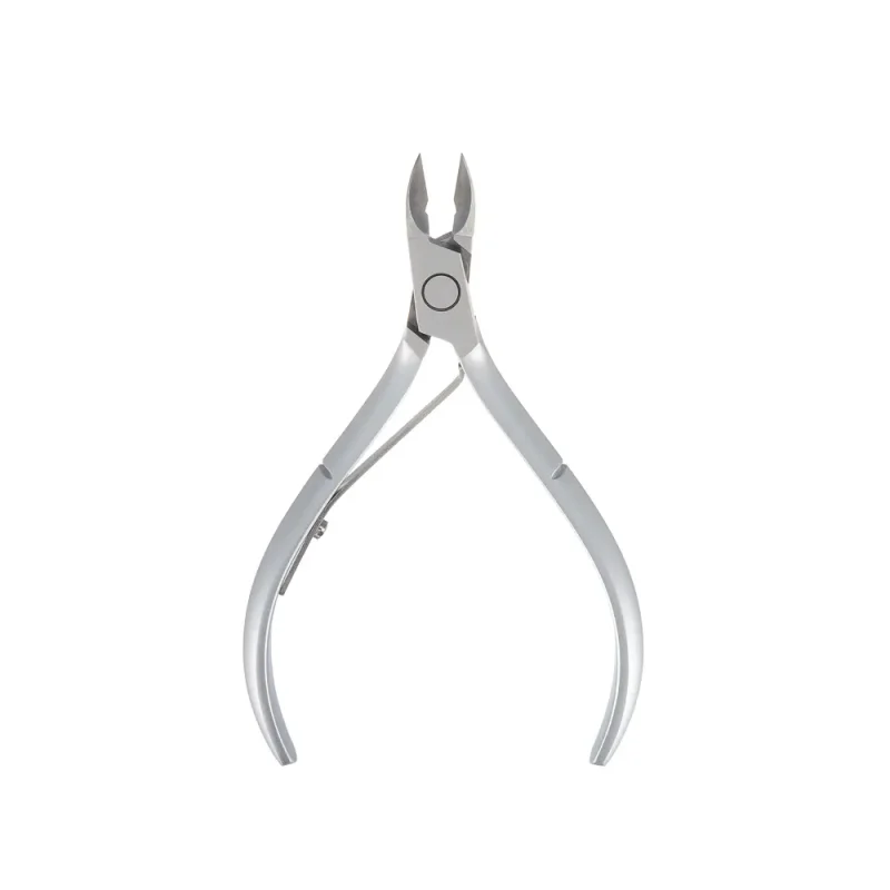 NGHIA Acrylic Nail Nippers (M-04/N-03) Box Of 10 Full Jaw stainless steel nail clipper isolated on a white background.