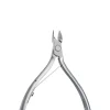 NGHIA Acrylic Nail Nippers (M-04/N-03) Box Of 10 Full Jaw stainless steel nail cutters on a white background.