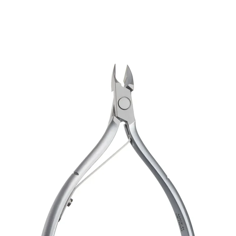 NGHIA Acrylic Nail Nippers (M-04/N-03) Box Of 10 Full Jaw stainless steel nail cutters on a white background.