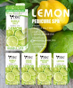 NBC BeautiLab Bubble Spa 4 Steps - Lemon single