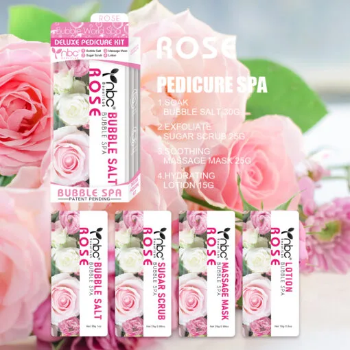 NBC BeautiLab Bubble Spa 4 Steps - Rose single