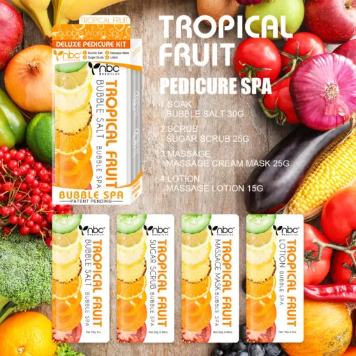 NBC BeautiLab Bubble Spa 4 Steps - Tropical Truit single