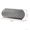 A Sunny Deluxe Foot File Replacement with dimensions marked as 5.5 inches in length and 2.1 inches in width, reminiscent of the precision found in a Sunny Deluxe Foot File Replacement. The brand "SUNNECKO" and text "STAINLESS STEEL 304" are visible on the grater.