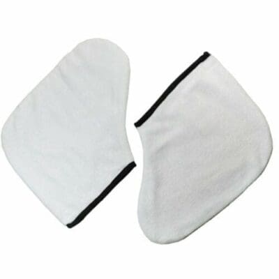 Terry Cloth Pair Booties Spa Paraffin Wax