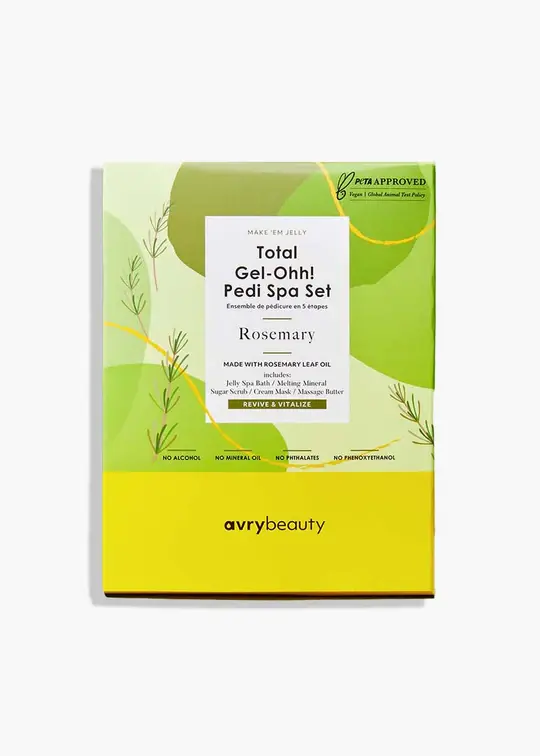 Avry Total Gel-OHH 5 Step Pedi Spa Set Rosemary single