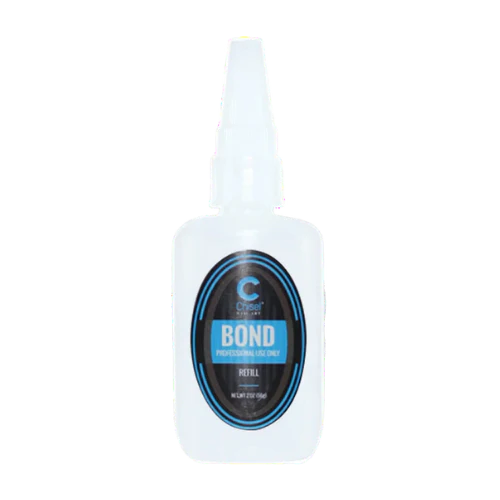 A bottle of Chisel Dip Essentials 0.5oz with a white applicator tip and black and blue label, containing 2 fluid ounces (60 milliliters). This versatile chisel dip essential ensures precision for any project.