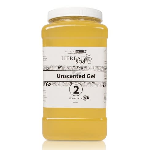 Herbal Spa Unscented Gel Scrub Base 1 Gal = Herbal Spa Unscented Gel Scrub Base 4 Gal Case