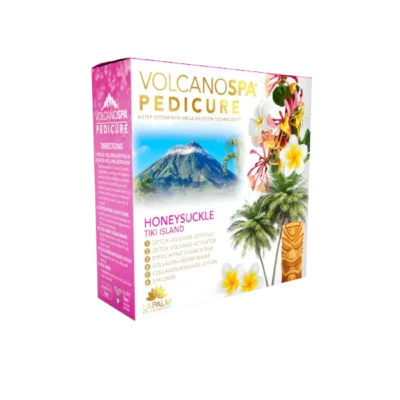 Volcano Spa 6 Steps Tiki Island Honeysuckle Single
