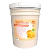 A large white plastic La Palm Collagen Cream Mask 5-gallon bucket with orange tangerine zest, prominently displayed on the label.