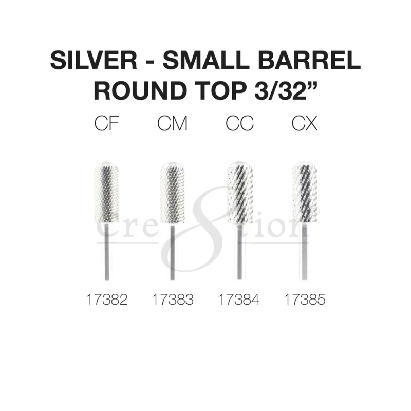 Cre8tion 2-Way Rounded Top Carbide Bit 3/32" Small Barrel