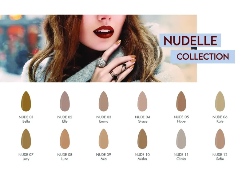 Introducing the [NuGenesis 2oz Dip Powder Collection] - a stunning array of colors for the ultimate nail art experience.