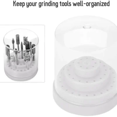 White Round bit Holder 48 hole