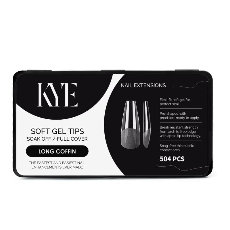 KYE Soft Gel Tips - Coffin