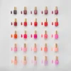 A variety of apres Gel Color 0.5oz nail polishes in different colors.