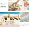 A Wanderlust Collection Lavis Gel in 0.5oz size featuring a beach and seashells.