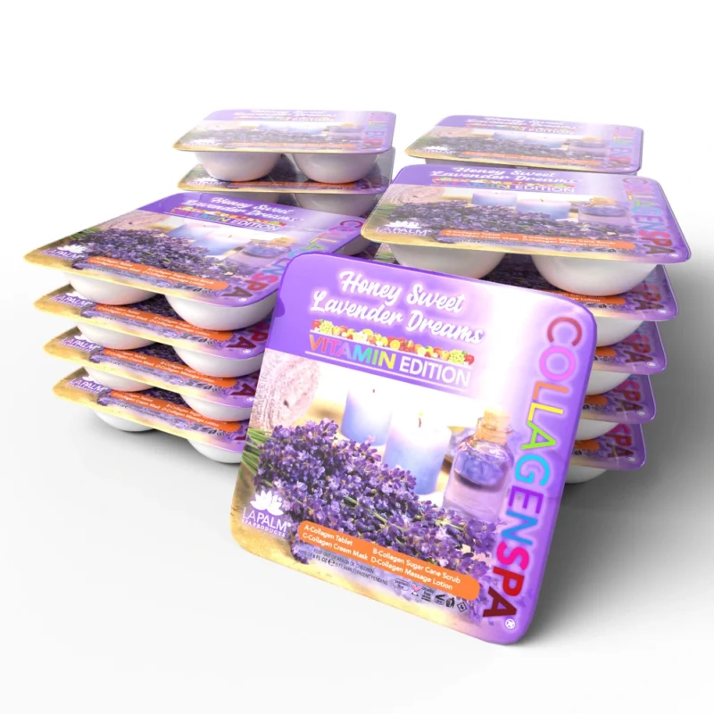 Keywords: Collagen Spa 4 Step Pedi Tray (96 Trays/Cs)
