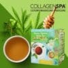 Collagen Spa 4 Step Pedi Tray (24 Trays/Box) LEMON LIME honey tea.