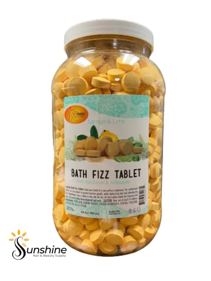 A jar of Spa Redi Bath Fizz 950 tablets (4ga/Cs).