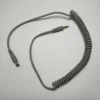 A gray coiled cord on a white surface, compatible with Coreless Handpiece Nail Drill (Compatible with UP200, ManiPro, & Pro Power 20K) TP-339.