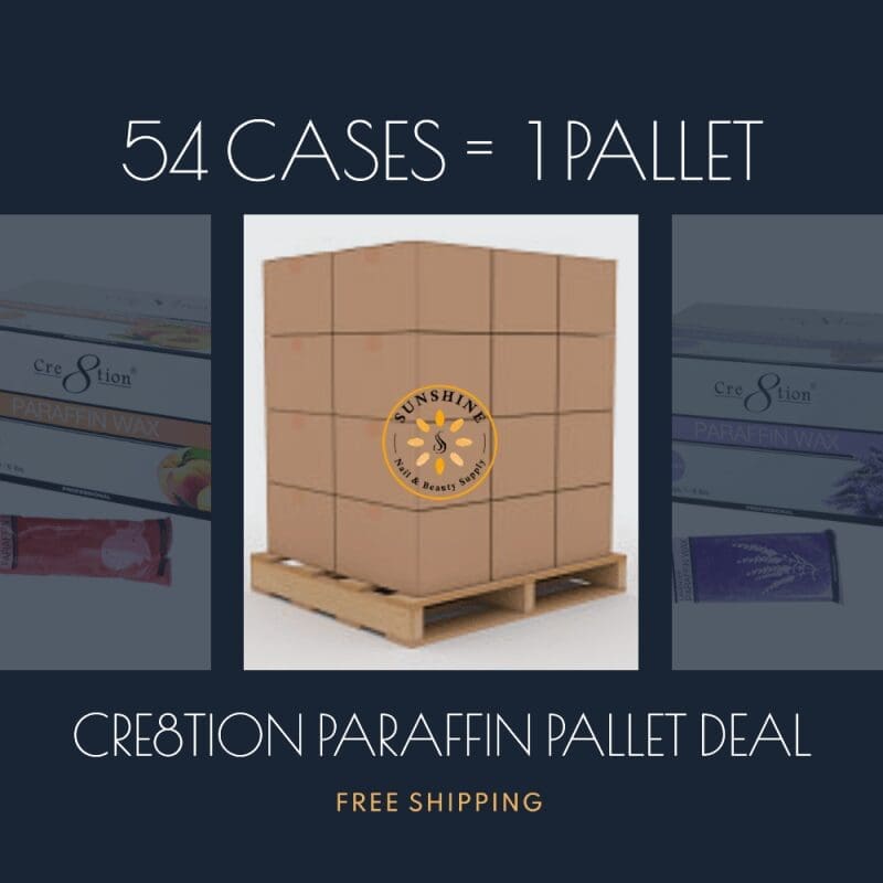 Premium Cre8tion Paraffin Wax Pallet Deal 54 Cases