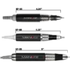 Three MANIPRO Passport Complete Unicorn branded audio cables on a white background, each cable's connectors visible from the side.