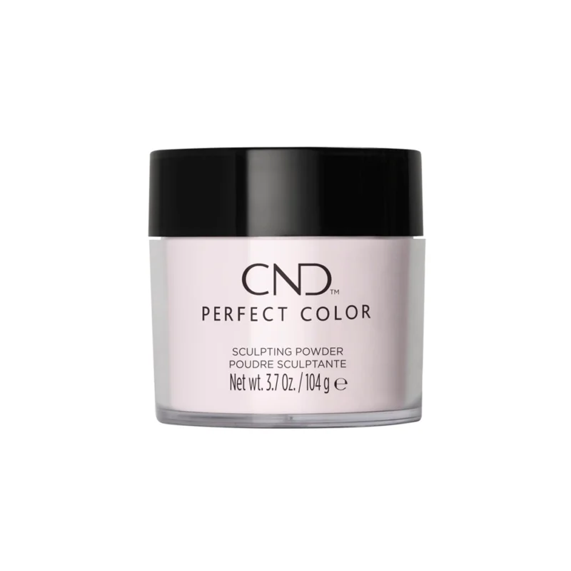 A container of CND Sculpting Powders 3.7oz, labeled in English and French, with a net weight of 3.7 oz/104 g.
