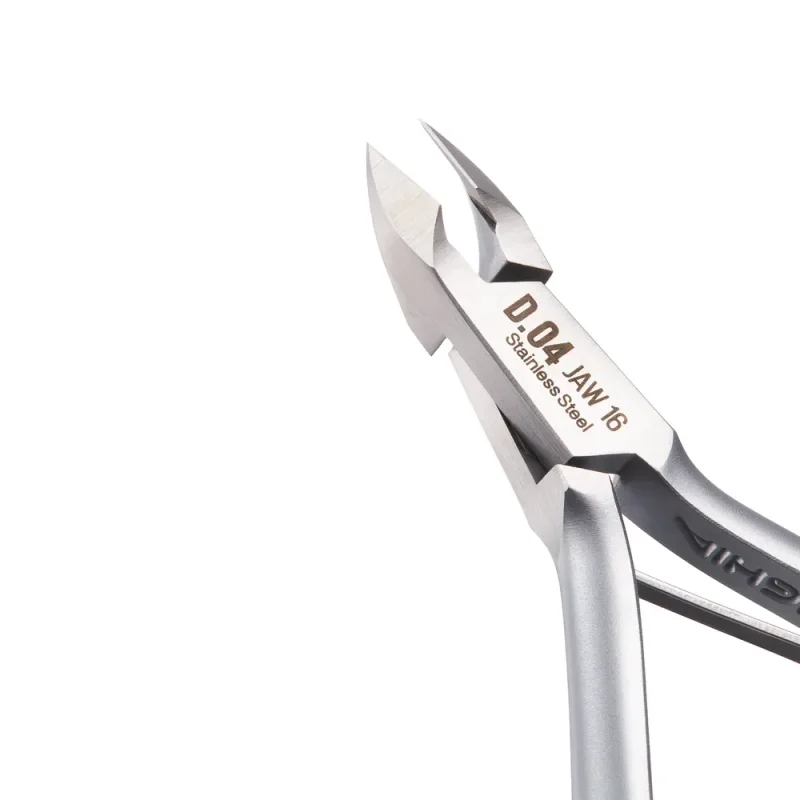 Close-up of NGHIA Cuticle Nipper (D-04/C-05) on a white background.