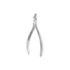 NGHIA Cuticle Nipper (D-04/C-05) stainless steel nail clipper isolated on a white background.