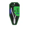 Product Name: NGHIA Cuticle Nipper (D-07/C-07) Box of 10pcs stainless steel cuticle cutter and pusher packaged on a green and black retail card with pricing information