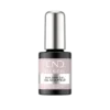 A bottle of CND PLEXIGEL Color Builder Peach Moonstone, 0.5 fl. oz. (15 mL), with a silver cap and a black base label.