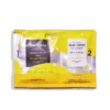 A dual-pack of AvryBeauty Gel-Ohh! Jelly Spa Bath, featuring two steps: "Hydrate & Warm" and "Relax & Detox," both in Pineapple Breeze scent. This Pedi Bath set comes in vibrant yellow and white packaging with a hint of refreshing mango essence.