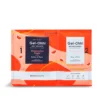 Two sachets of AvryBeauty Gel-Ohh! Jelly Spa Bath in Watermelon Sugar, labeled Step 1 for hydrating and warming, and Step 2 for relaxing and detoxing. Orange packaging with vibrant watermelon graphics, perfect for an indulgent Pedi Bath.