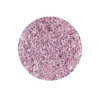 A round, close-up image showcasing pink and silver metallic glitter particles densely packed together on a white background, reminiscent of the sparkle found in the Gelish Solid Cream Gel Polish 6pc Palette - Getting Ready.