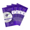 Four packets of BareLuxury Complete Pedicure & Manicure by Morgan Taylor, labeled Step 1 through Step 4 and each weighing 28g (1 oz), provide a complete and luxurious at-home spa experience.