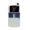 A sleek metallic device with a digital screen displaying "30 RPMx1000" and a colored gauge. The label reads "MANN+HUMMEL PASSPORT NXT ManiPro Passport Next Complete White.