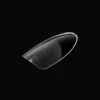 Close-up of a Kupa ENRICHRx Sof Gel Tip (550ct. ROUND) in a sleek round design against a black background.