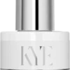 A white bottle labeled "KYE Rubber Base 0.5oz (NO HEMA)" offers the convenience of soak-off under UV/LED light in a generous 15ml (0.5 fl. oz) size, ensuring peace of mind with its NO HEMA formulation.