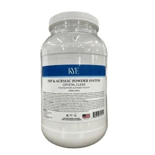 KYE Dip & Acrylic Powder System Crystal Clear 5lbs