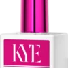 The KYE Rubber Base 0.5oz (NO HEMA) nail polish bottle is designed for soak-off UV/LED application and includes a pink cap, with a capacity of 15ml (0.5 fl. oz).