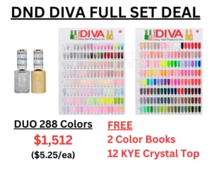 DND Diva Complete Collection 288 Colors