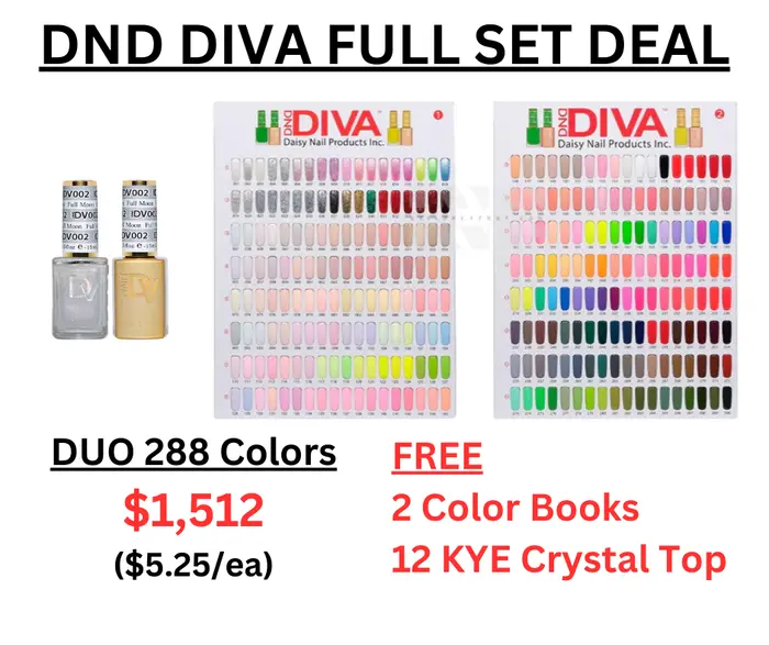 DND Diva Complete Collection 288 Colors